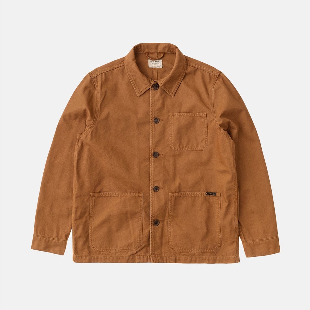 Nudie Barney Canvas Jacket - Cinnamon